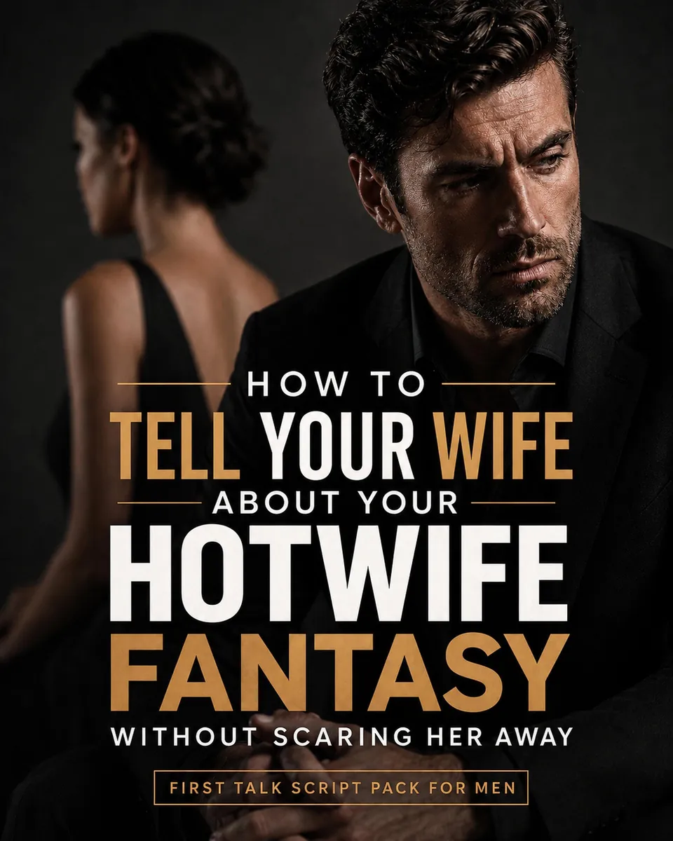 Hotwife Fantasy Talk Guide for Men, How to Tell Your Wife, First Talk Script image 1